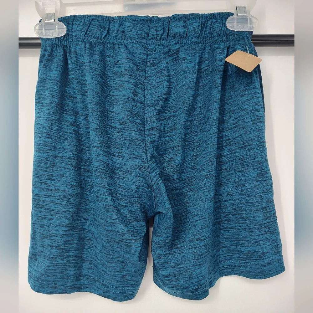 Old Navy Active Kids Blue Heathered Athletic Shorts Size Small 6/7